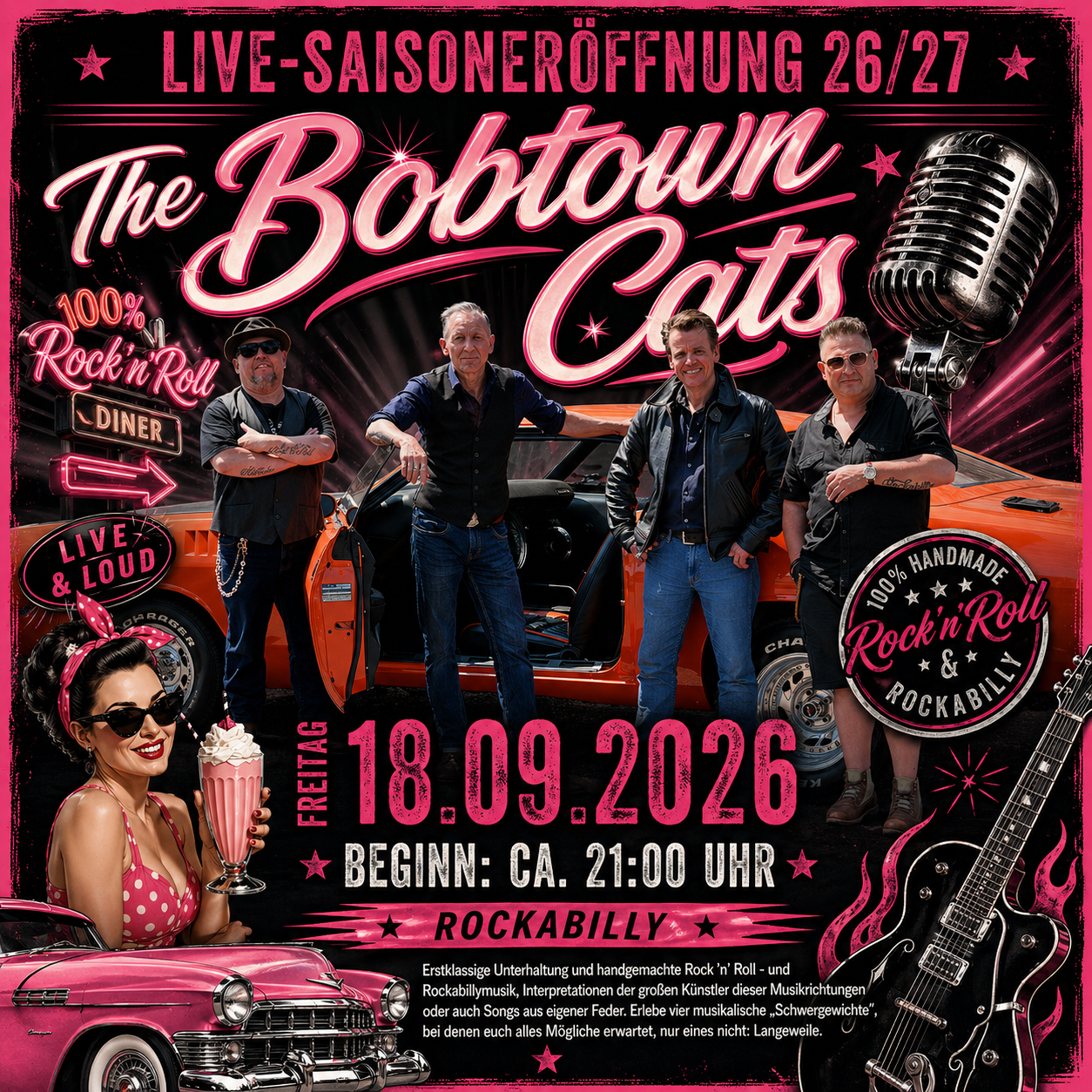 Ticket Bobtown Cats